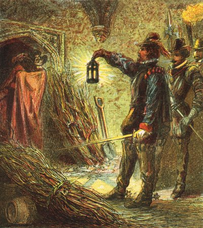 The Capture of Guy Fawkes by English School